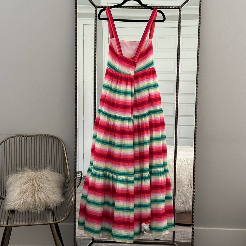 J. Crew Multicolor Striped Maxi Dress - Picture 3 of 6